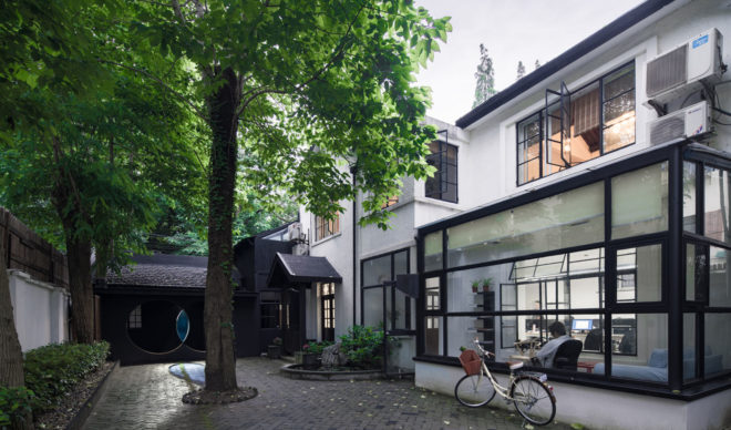Wutopia Lab, The Third Eye-Micro Renovation, green restoration, Shangai, Chinese architecture, office space, historic building, green architecture