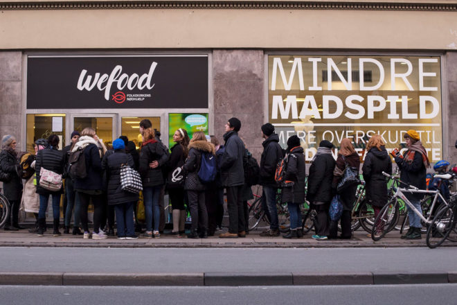 Wefood, Denmark, grocery store, grocery stores, supermarket, supermarkets, food, food waste, expired food, expired, surplus food, surplus, extra food
