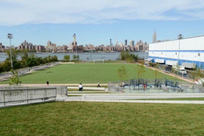 Bushwick Inlet Park, friends of bushwick inlet park greenpoint park, greenpoint waterfront, brooklyn protests, urban green space, nyc green space, brooklyn green parks, nyc public parks, waterfront parks nyc, protests bushwick inlet park