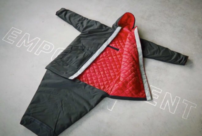 Veronika Scott, empowerment plan, passion project, coats for the homeless, detroit homeless, detroit unemployment, green design, eco design, sustainable design, employment detroit, coats that double as sleeping bags, sleeping bag coats, eco fashion, double duty design