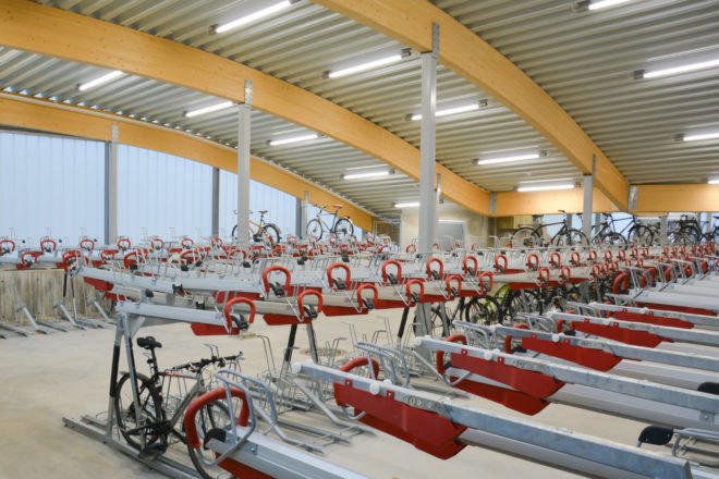 Lillestrøm Bicycle Hotel, Various Architects, norway, Ibrahim Elhayawan, bike storage, bicycle storage, urban cycling, norway's best cycling city, oslo, Lillestrøm