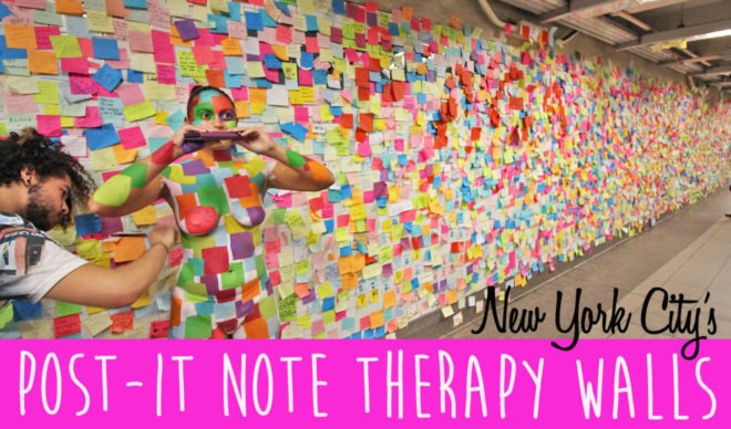 subway post it notes, subway therapy, donald trump election, donald trump, subway sticky notes, wall of post it notes, union square sticky notes, subway post it wall, election therapy, therapy wall, nyc art, union square