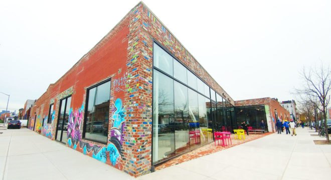 A/D/O, creative hub A/D/O, free work space nyc, Greenpoint, greenpoint creative hub, nARCHITECTS, Narchitects ADO Creative Hub, nyc creative org, nyc warehouse, nyc work hubs, urban design, urban life, warehouse businesses, warehouse construction, warehouse design, bmw, bmw mini