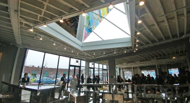 A/D/O, creative hub A/D/O, free work space nyc, Greenpoint, greenpoint creative hub, nARCHITECTS, Narchitects ADO Creative Hub, nyc creative org, nyc warehouse, nyc work hubs, urban design, urban life, warehouse businesses, warehouse construction, warehouse design, bmw, bmw mini