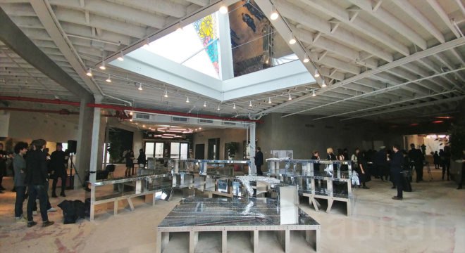 A/D/O, creative hub A/D/O, free work space nyc, Greenpoint, greenpoint creative hub, nARCHITECTS, Narchitects ADO Creative Hub, nyc creative org, nyc warehouse, nyc work hubs, urban design, urban life, warehouse businesses, warehouse construction, warehouse design, bmw, bmw mini