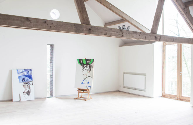 Banholt farmhouse, green renovation, farmhouse, the Netherlands, Jeanne Dekkers Architecture, courtyard, spruce, green extension, timber cladding, local artisans, locally sourced materials, green architecture