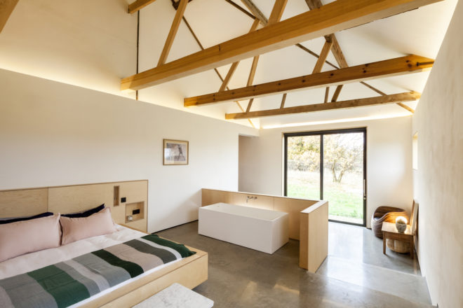 Church Hill Barn by David Nossiter Architects, Church Hill Barn in Suffolk, Church Hill Barn renovation, renovated barn building in Suffolk, farm building renovated into homes, barn transformed into modern home,
