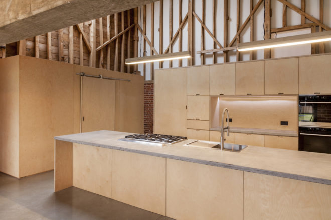 Church Hill Barn by David Nossiter Architects, Church Hill Barn in Suffolk, Church Hill Barn renovation, renovated barn building in Suffolk, farm building renovated into homes, barn transformed into modern home,