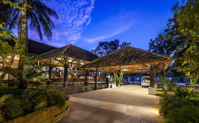 Dusai Resort & Spa, VITTI Sthapati Brindo, green resort, Bangladesh, traditional building techniques, cottage, green architecture, swimming pool, eco-resort