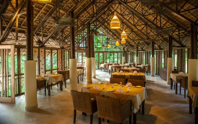 Dusai Resort & Spa, VITTI Sthapati Brindo, green resort, Bangladesh, traditional building techniques, cottage, green architecture, swimming pool, eco-resort