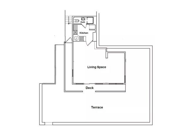 rooftop cabin, rooftop homes, rooftop apartment new york city, new york city real estate, nyc cabin, nyc rooftop, hidden rooftop home, 15 West 28th Street, keller williams