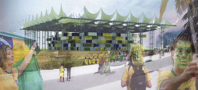 John Tapia-Owens, Olympic Games, adaptable architecture, adaptable structure, handball arena, reuse, green architecture, architecture thesis, Rio de Janeiro