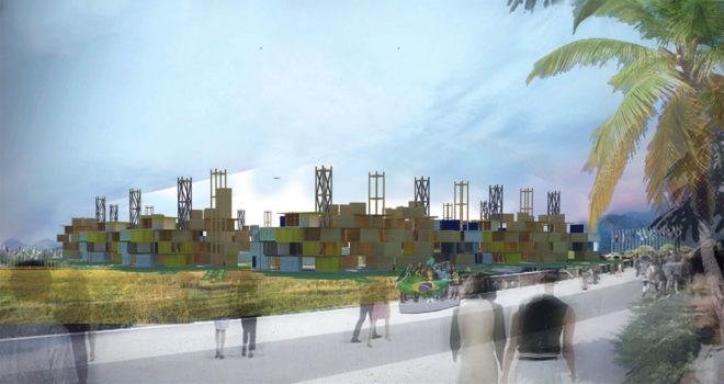 John Tapia-Owens, Olympic Games, adaptable architecture, adaptable structure, handball arena, reuse, green architecture, architecture thesis, Rio de Janeiro