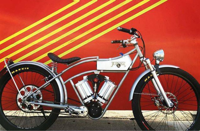 los angeles, juicer, electric bike, electric bikes, electric motorbike, e-bike, e-bikes, green motorcycle, custom bike