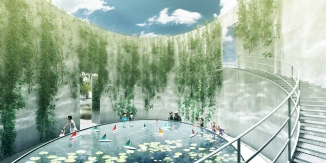Maker Park, STUDIO V Architecture, Ken Smith Workshop, Bushwick Inlet Park, friends of bushwick inlet park greenpoint park, greenpoint waterfront, brooklyn protests, urban green space, nyc green space, brooklyn green parks, nyc public parks, waterfront parks nyc, protests bushwick inlet park, Williamsburg-Greenpoint rezoning, Zac Waldman, Karen Zabarsky, Stacey Anderson, STUDIO V Architecture, Ken Smith Workshop,