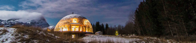 Hjertefølgers, Benjamin and Ingrid Hjertefølger, Hjertefølger family, Nature House, Nature House by Benjamin and Ingrid Hjertefølger, Arctic Circle geodesic dome house, geodesic dome home, life in Nature House, Nature House cob, Arctic Circle cob home