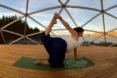 Nature House, Nature House by Benjamin and Ingrid Hjertefølger, Benjamin and Ingrid Hjertefølger, Hjertefølger, Hjertefølgers, Heartfollower, Heartfollowers, geodesic, geodesic dome, geodesic dome home, solar geodesic dome, cob, cob home, cob house, cob architecture, Norway, Arctic Circle, sustainable home, sustainable house, sustainable living