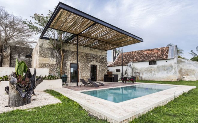 AS Arquitectura, R79 Arquitectura, Niop Hacienda, green renovation, Mexico, boutique hotel, green architecture, stone, concrete, steel, wood
