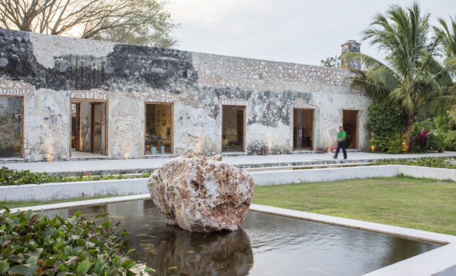 AS Arquitectura, R79 Arquitectura, Niop Hacienda, green renovation, Mexico, boutique hotel, green architecture, stone, concrete, steel, wood