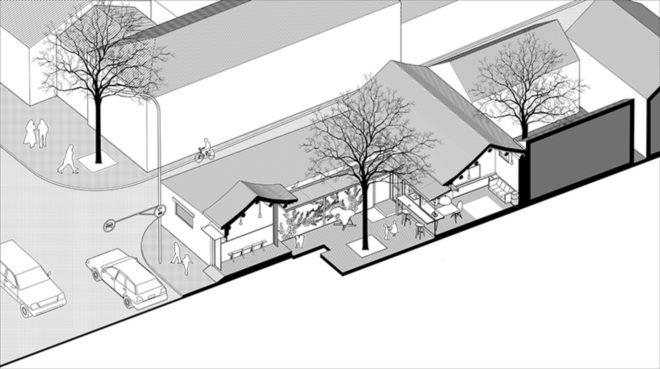 OEU-ChaO, tiny homes, tiny home renovation, bejing architecture, tiny home design, home renovation, small home movement, minimalist design, wooden roofs, sloped roof, compact spaces, space saving techniques, minimalist architecture, home renovation