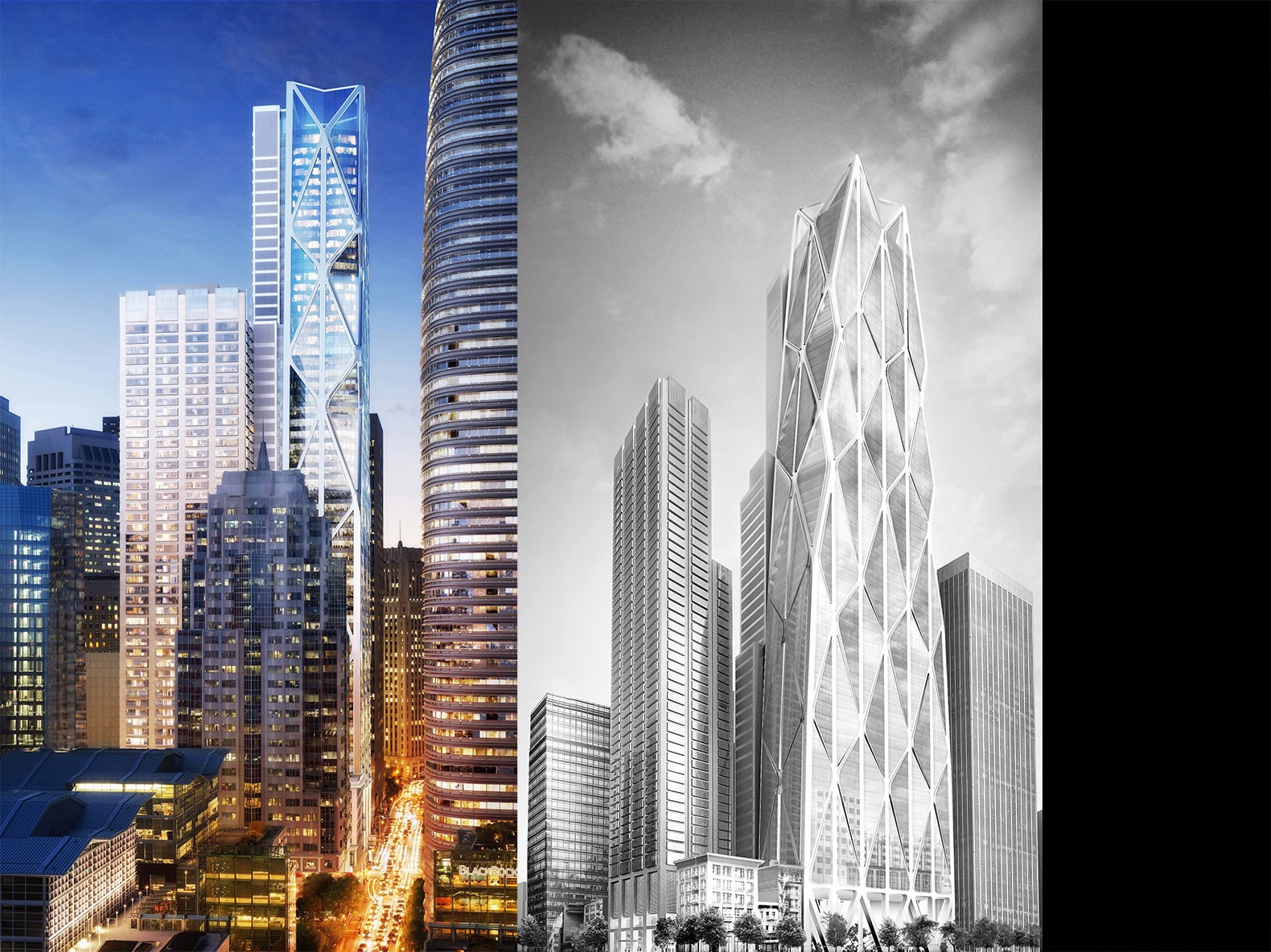 Oceanwide Center by Foster + Partners, Oceanwide Center by Heller Manus, LEED Platinum San Francisco architecture, San Francisco urban development, mixed-use project, 