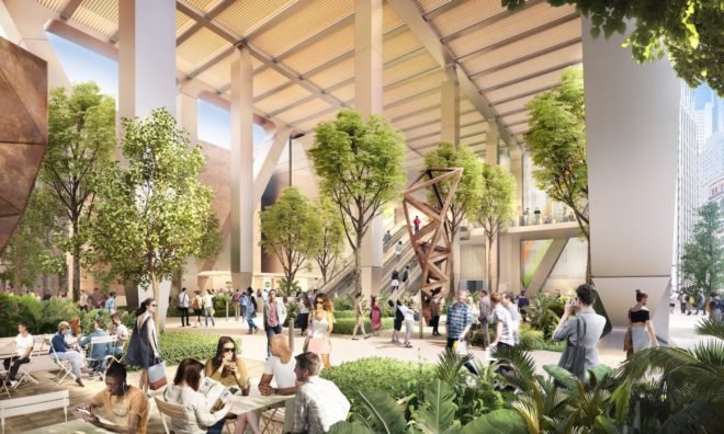 Oceanwide Center by Foster + Partners, Oceanwide Center by Heller Manus, LEED Platinum San Francisco architecture, San Francisco urban development, mixed-use project,