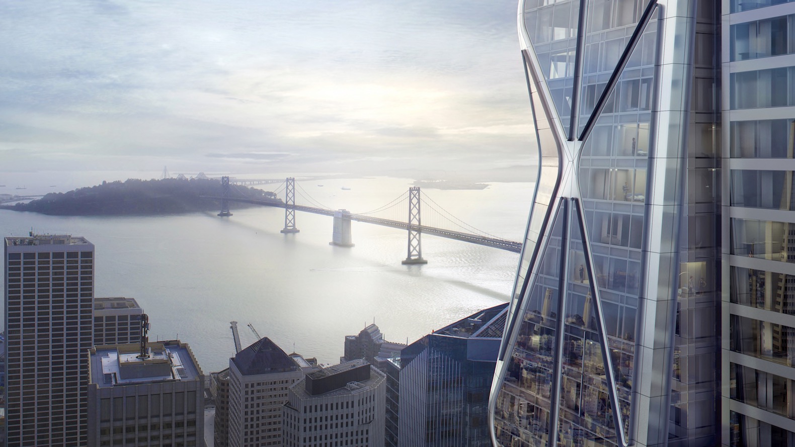 Oceanwide Center by Foster + Partners, Oceanwide Center by Heller Manus, LEED Platinum San Francisco architecture, San Francisco urban development, mixed-use project, 