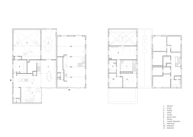 Potato barn renovation house by Houben & Van Mierlo Architecten, Amsterdam Noord development renovation, potato barn renovated into house, barns transformed into housing, barn housing in Amsterdam Noord, Amsterdam Noord new residential development, industrial chic loft-style housing