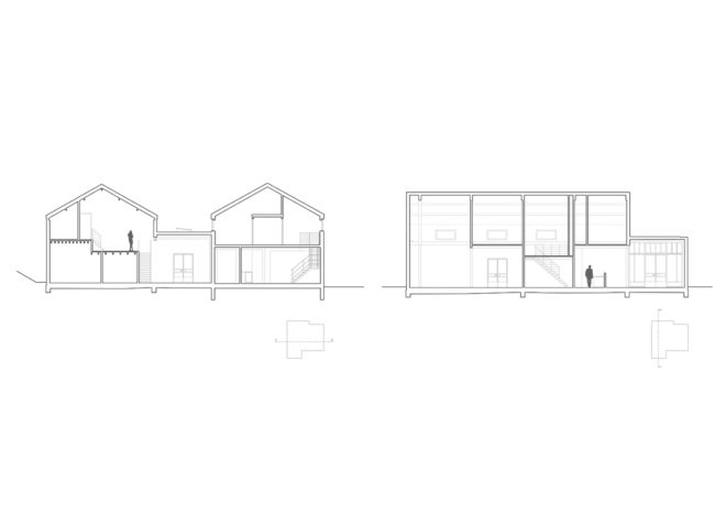 Potato barn renovation house by Houben & Van Mierlo Architecten, Amsterdam Noord development renovation, potato barn renovated into house, barns transformed into housing, barn housing in Amsterdam Noord, Amsterdam Noord new residential development, industrial chic loft-style housing