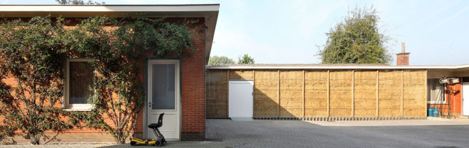 Wim Goes Architectuur, Refuge II, temporary housing, automated house, green architecture, green renovation, concrete, recycled materials