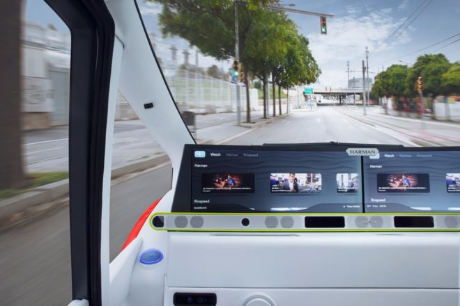 rinspeed, rinspeed oasis, autonomous cars, self-driving car, concept cars, urban gardening on wheels, growing plants in cars, garden in a car, mobile office, office on wheels, autonomous mobile office, self-driving mobile office, artificial intelligence, navigation, ces