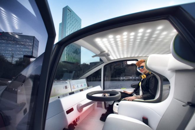 rinspeed, rinspeed oasis, autonomous cars, self-driving car, concept cars, urban gardening on wheels, growing plants in cars, garden in a car, mobile office, office on wheels, autonomous mobile office, self-driving mobile office, artificial intelligence, navigation, ces
