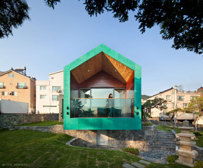 south korea, south korean architecture, korean architecture, ON Architecture Inc, ON Architecture, tower house, scenic views, observation tower, terrace, daylight, natural light