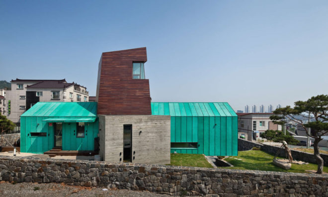south korea, south korean architecture, korean architecture, ON Architecture Inc, ON Architecture, tower house, scenic views, observation tower, terrace, daylight, natural light