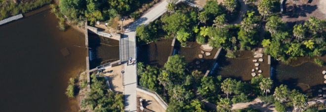 Sydney Park Water Re-Use Project, Turf Design Studio, Environmental Partnership, Sydney Park, Sydney, Australia, water, water issues, recycled water, reclaimed water, reused water, water reuse, reusing water, nature, park, landscape architecture, landscape design
