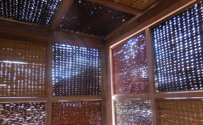 ecuadorian weaving, ecuadorian architecture, vernacular architecture, indigenous architecture, totora cube, Woven house in Ecuador, Archquid think-act tank, Totora's Cube, Ecuador, multi-use space, Totora plant, traditional weaving techniques, green architecture