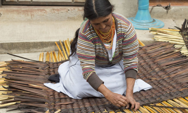ecuadorian weaving, ecuadorian architecture, vernacular architecture, indigenous architecture, totora cube, Woven house in Ecuador, Archquid think-act tank, Totora's Cube, Ecuador, multi-use space, Totora plant, traditional weaving techniques, green architecture