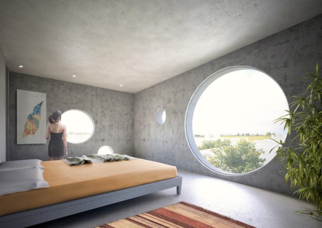 Y House by MVRDV, MVRDV in Tainan, Y House in Tainan, Feng Shui in architecture, concrete sculptural house, rooftop pool villa in Taiwan