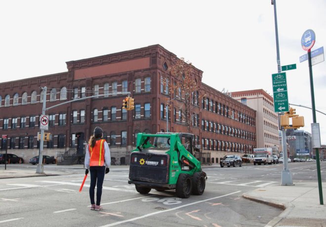 New York City projects, ingenious use of commercial dumpsters, Gowanus Canal Conservancy