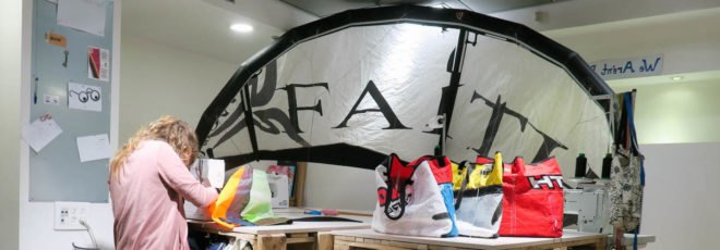 Made by A.I.R., A.I.R. in Israel, AIR in Tel Aviv, Act Inspire Restore social enterprise, social enterprises in Tel Aviv, sex trafficking nonprofit, upcycled pallet furniture, Abraham Hostel furniture, upcycled furniture in Tel Aviv, social impact business in Israel, reclaimed materials business in Tel Aviv
