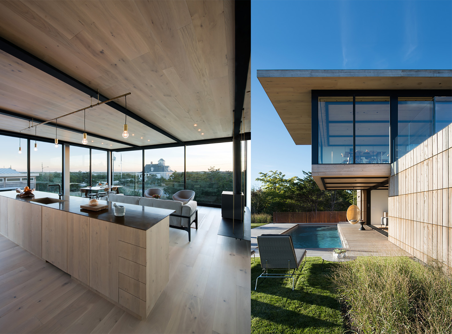Atlantic by Bates Masi + Architects, Atlantic House in Amagansett, lifesaving station contemporary reinterpretation, Atlantic Ocean new york architecture, Bates Masi + Architects Atlantic Ocean architecture