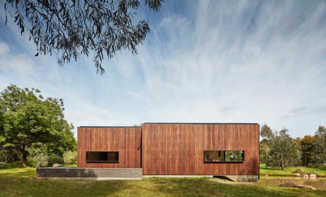 Balnarring Retreat by Branch Studio Architects, Balnarring Retreat in Victoria, flexible studio and retreat, murphy bed in a studio, Branch Studio Architects studio design,