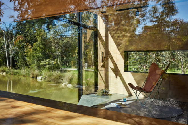 Balnarring Retreat by Branch Studio Architects, Balnarring Retreat in Victoria, flexible studio and retreat, murphy bed in a studio, Branch Studio Architects studio design,