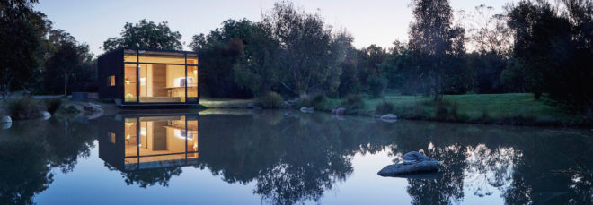 Balnarring Retreat by Branch Studio Architects, Balnarring Retreat in Victoria, flexible studio and retreat, murphy bed in a studio, Branch Studio Architects studio design,