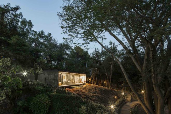 Tepoztlan Bungalow, Cadaval & Solà-Morales, temporary shelters, bungalow designs, mexico bungalows, off grid getaways, tiny homes, green design, nature-inspired design, sustainable design, mexican architecture, shelter design