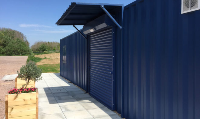 CargoTek, Cobblers Thumb Development, London, emergency housing, temporary housing, shipping containers, semi-permanent, affordable housing, green architecture, prefab, emergency housing