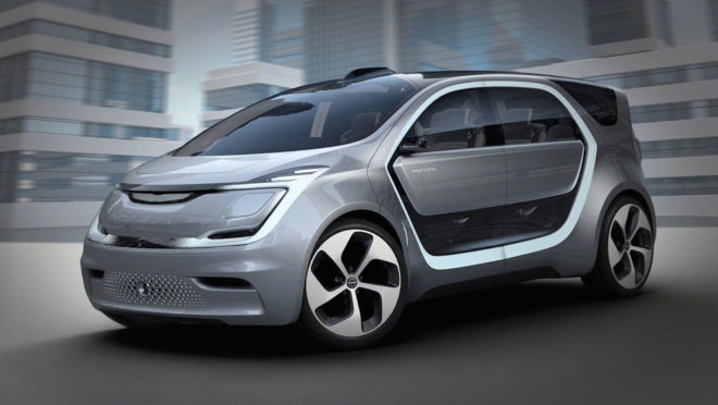 fiat chrysler, chrysler portal, chrysler self-driving car, self-driving car, self-driving vehicle, autonomous car, electric cars, chrysler concept car, ces, ces las vegas