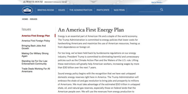 climate change, epa, white house, white house website, climate website erased, trump, donald trump, trump administration, global warming, climate change denier