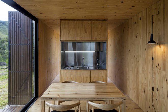 Casas de Catuçaba cabins, Fazenda Catuçaba AirBnB, MINIMOD Airbnb, Serra do Mar State Park hotel, Serra do Mar State Park cabins, Minimod in Brazil, Minimod at Fazenda Catuçaba, MINIMOD Catuçaba, off grid AirBnB rental, prefabricated eco cabin
