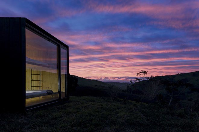 Casas de Catuçaba cabins, Fazenda Catuçaba AirBnB, MINIMOD Airbnb, Serra do Mar State Park hotel, Serra do Mar State Park cabins, Minimod in Brazil, Minimod at Fazenda Catuçaba, MINIMOD Catuçaba, off grid AirBnB rental, prefabricated eco cabin
